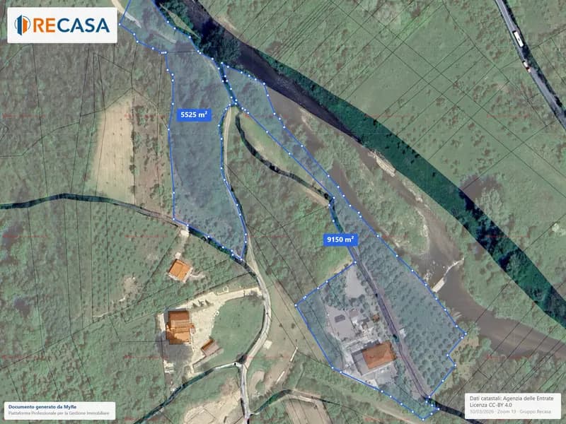 Fabbricato plurifamiliare con terreno